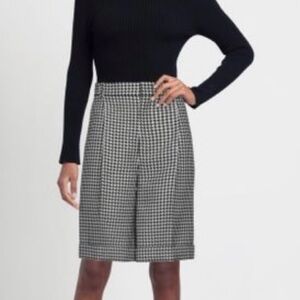 Dior Houndstooth jacquard shorts